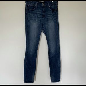 Express Dark Wash Skinny Jeans